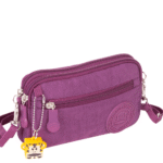 Bolsa Paul Frank Classics 2 Compartimentos Vinho - Imagem 3