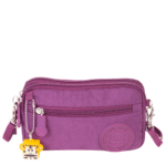 Bolsa Paul Frank Classics 2 Compartimentos Vinho