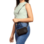 Bolsa Paul Frank Classics 2 Compartimentos Preto - Imagem 4
