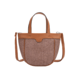 Bolsa Feminina Transversal de Nylon Palha - Imagem 4