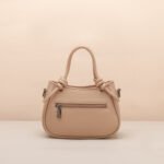 Bolsa Pequena de Lado Moderna e Elegante Bege - Imagem 4