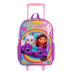 Mochila de Rodinha Casa Magica da Gabby Rainbows