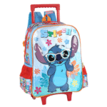 Mochila com Rodas Stitch Cor Azul - Imagem 5