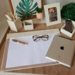 Kit Organizador de Mesa Escritório Office - Off White - Imagem 2