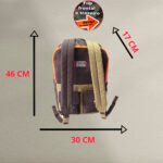Mochila de Costas Dupla Face – Preto - Imagem 4