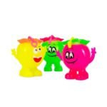 Brinquedo Fruta de Vinil com Luz e Apito