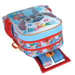 Mochila com Rodas Stitch Cor Azul - Imagem 6