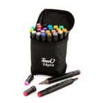 Kit de Canetinhas Ponta Dupla 24 Cores