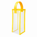 Porta Vinho em Cristal – Amarelo