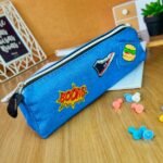 Estojo Triângulo – Bordado Azul - Imagem 4