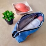 Estojo Triângulo – Bordado Azul - Imagem 6