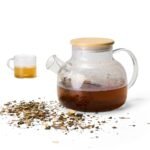 Chaleira de Vidro Borossilicato 1 Litro - Transparente - Imagem 2