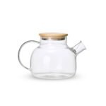 Chaleira de Vidro Borossilicato 1 Litro - Transparente - Imagem 3