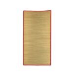 Esteira em Palha Sintética - Vermelho