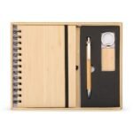 Kit Executivo Ecológico 3 Peças – Bege