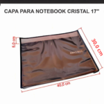 Capa Cristal Fumê Para Notebook 17" e 19" - Imagem 4
