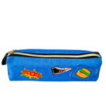 Estojo Triângulo Street Style – Azul