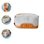 Necessaire Grande Natural Basic - Cinza