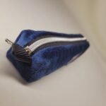 Estojo Fino em Veludo - Azul Marinho - Imagem 2
