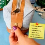 Necessaire Grande Natural Basic - Cinza - Imagem 3