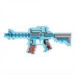 Arma Plástica de Brinquedo - Azul - Imagem 2