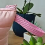 Necessaire Puffer Trapézio - Rosa - Imagem 2