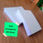 Refil Bloco Simples Com 200 Folhas - Imagem 3
