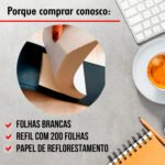 Refil Bloco Simples Com 200 Folhas - Imagem 2