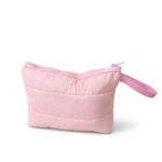 Necessaire Puffer Trapézio - Rosa