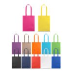 Kit com 10 Sacolas para Presente em TNT - Preto - Imagem 2