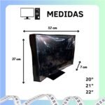 Capa para Monitor LCD 20″ 21″ 22" – Preta - Imagem 2