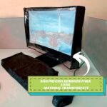 Capa para Monitor LCD 17" 19" - Preta - Imagem 3