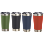 Kit 10 Copos Térmico 500ML c/ Abridor - Vermelho - Imagem 3