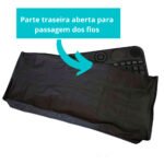 Kit Capa Para Teclado, Gabinete e Monitor 23″ 24″ – Preto - Imagem 3
