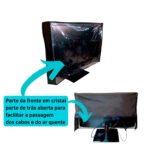 Kit Capa Para Teclado, Gabinete e Monitor 27″ – Preto - Imagem 6