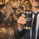 Kit com 10 Copos Térmicos Preto Personalizados - Imagem 3