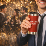 Kit com 10 Copos Térmicos Vermelho Personalizados - Imagem 2