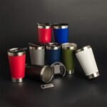 Copo Térmico 500ML c/ Abridor - Verde - Imagem 5