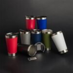 Copo Térmico 500ML c/ Abridor - Verde - Imagem 3