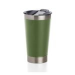 Copo Térmico 500ML c/ Abridor - Verde - Imagem 2