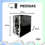 Capa Para Gabinete ATX - Preto - Imagem 5