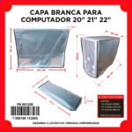 Kit Capa Para Teclado, Gabinete e Monitor 20″ 21″ 22″ – Sarja - Imagem 3