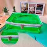 Necessaire Jumbo Apparatos - Verde e Branco - Imagem 2