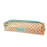 Estojo Pequeno Poá Cristal - Laranja