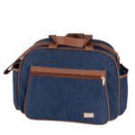 Bolsa M Mesclinha Top Baby - Azul Marinho