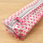 Estojo Pequeno Poá Cristal - Rosa - Imagem 4