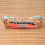 Estojo Pequeno Poá Cristal - Laranja - Imagem 3