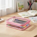 Necessaire Jumbo Apparatos - Cristal e Rosa - Imagem 2