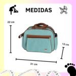 Bolsa P Mesclinha Top Baby - Azul Turquesa - Imagem 2