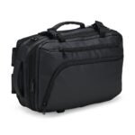 Mochila Expansível em PU 28L - Preto - Imagem 6